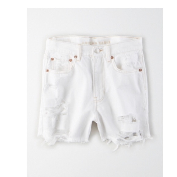 American eagle 90’s boyfriend short white sz 8 - Picture 1 of 6
